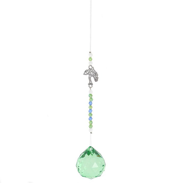 Tree of  Life Hanging Crystal