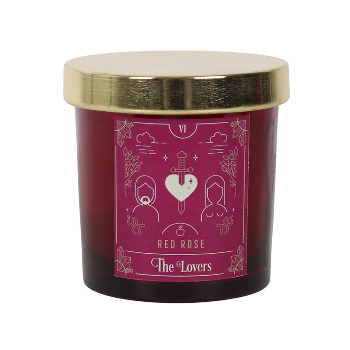 Red Rose Lovers Candle