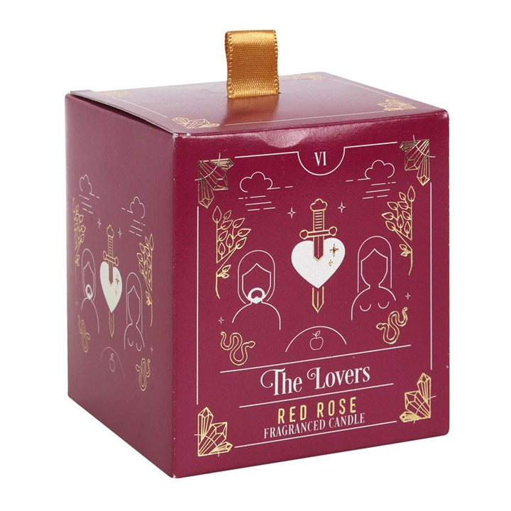 Red Rose Lovers Candle