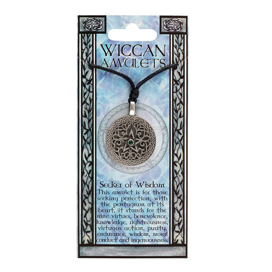 Seeker of Wisdom Wiccan Amulet