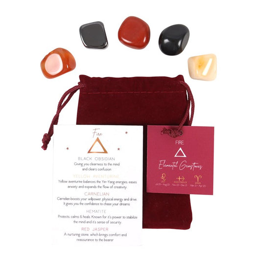 Fire Tumble Gemstone Set