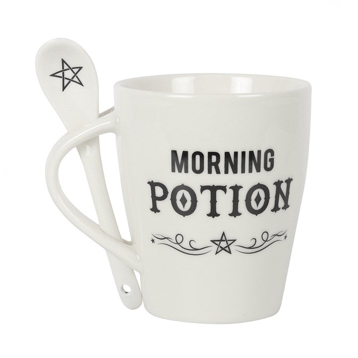 Morning Potion  Mug and Spoon Set