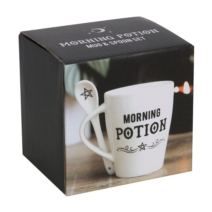 Morning Potion  Mug and Spoon Set