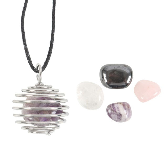 BUILD YOUR OWN CRYSTAL NECKLACE KIT