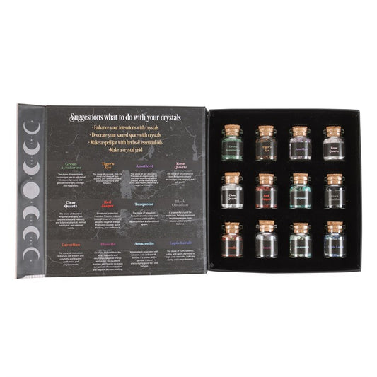 CRYSTALS FOR SPELLS CRYSTAL CHIP BOTTLE GIFT SET