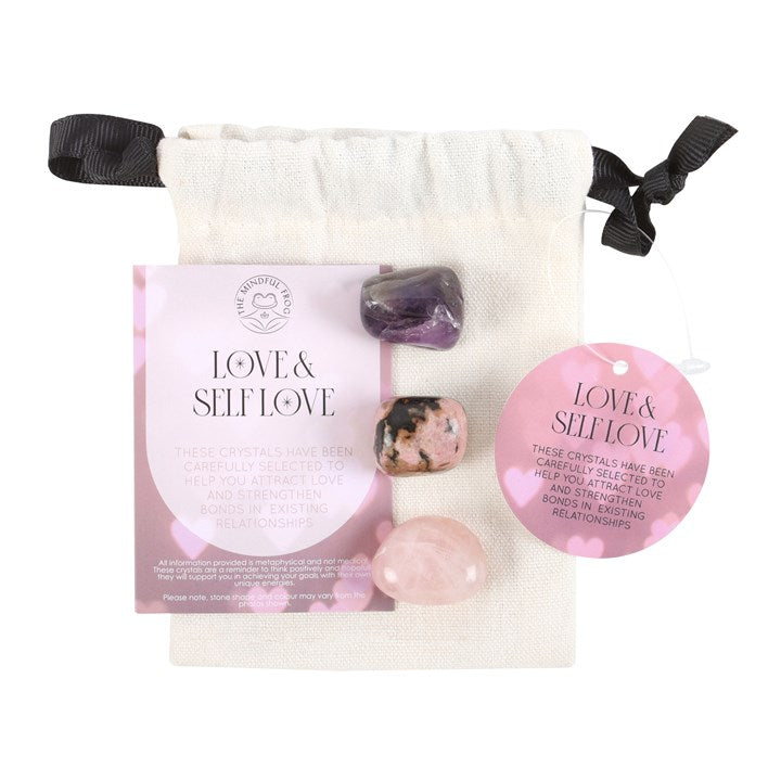 LOVE & SELF LOVE HEALING CRYSTAL HEALING SET