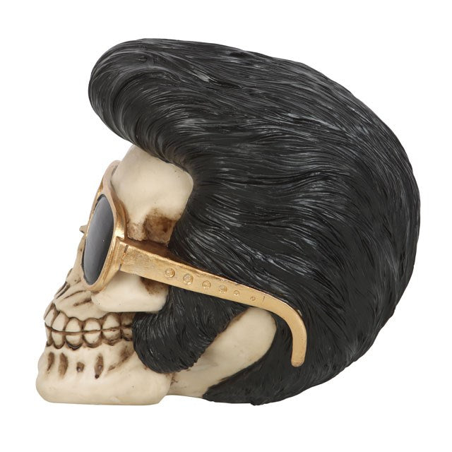 Rock Star Skull Ornament with sunglasses