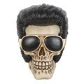 Rock Star Skull Ornament with sunglasses