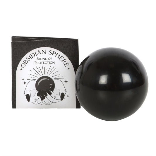 5cm Black Obsidian Sphere