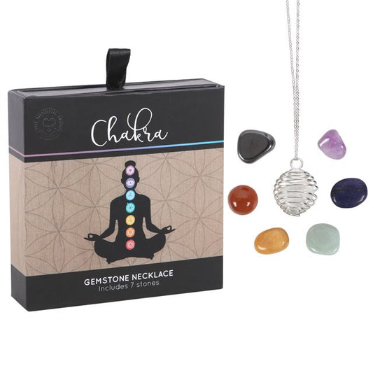 Chakra Crystal  Pendant Necklace Kit